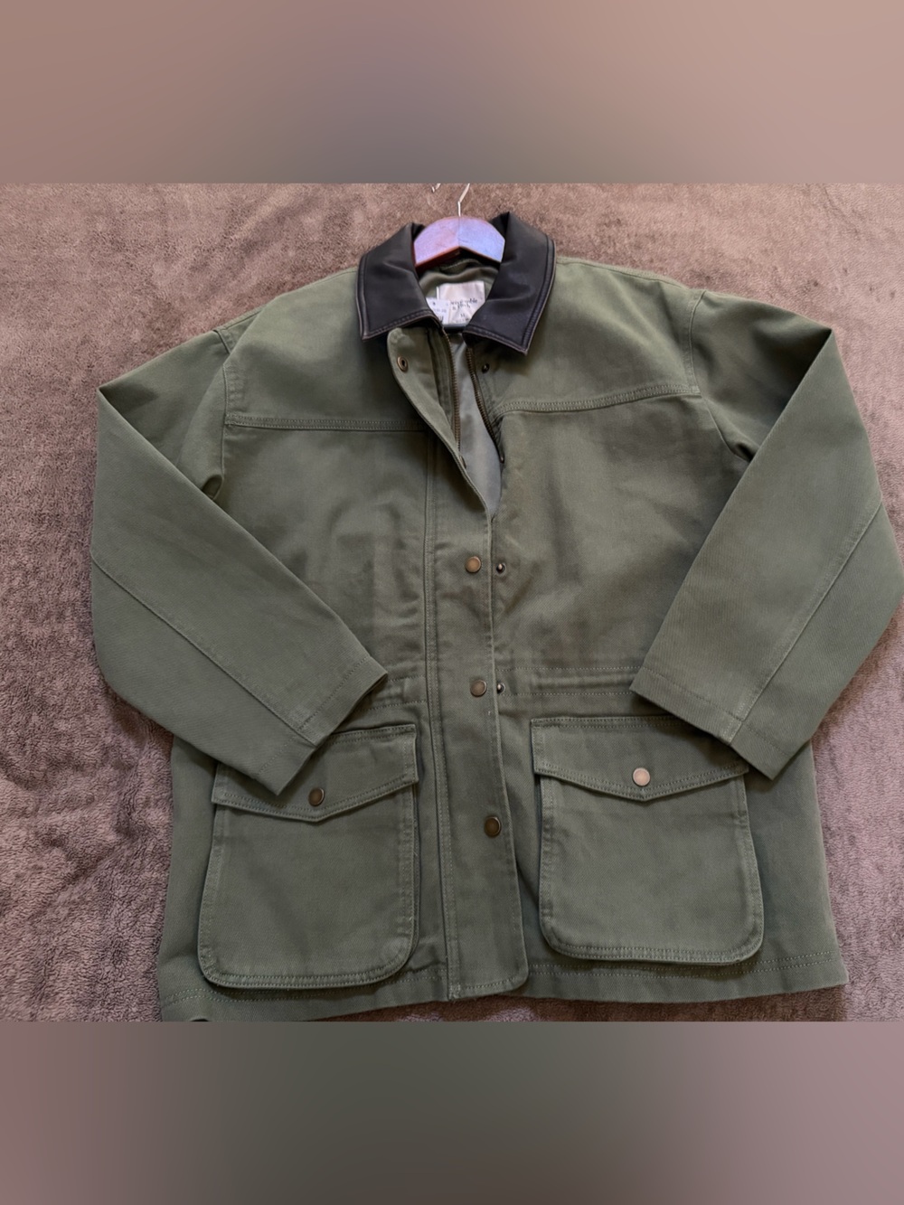 Abercrombie & Fitch Women's
Cinched Waist Workwear Jacket